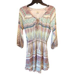 O'NEILL Lightweight Long Sleeve Knee Length Fully Lined Skirt Women's Size Small